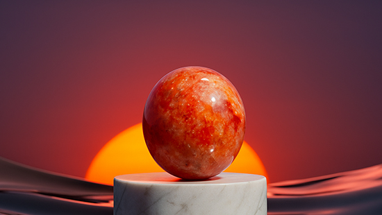 Natural Sunstone Crystal