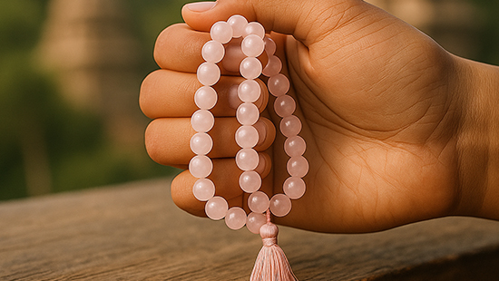 Rose Quartz Mala