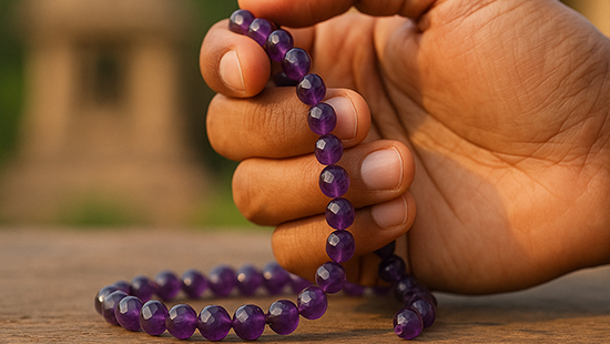 Amethyst Mala